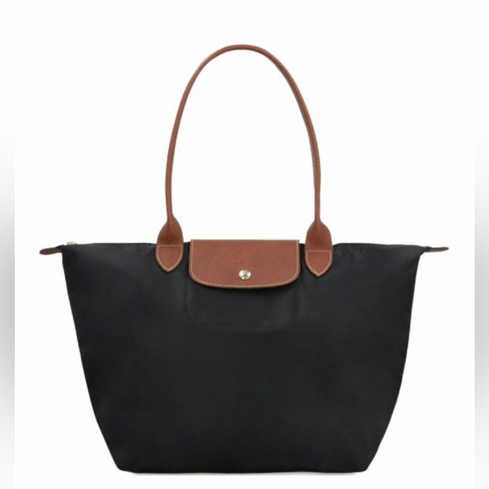 Longchamp Large Tote Bag In Black